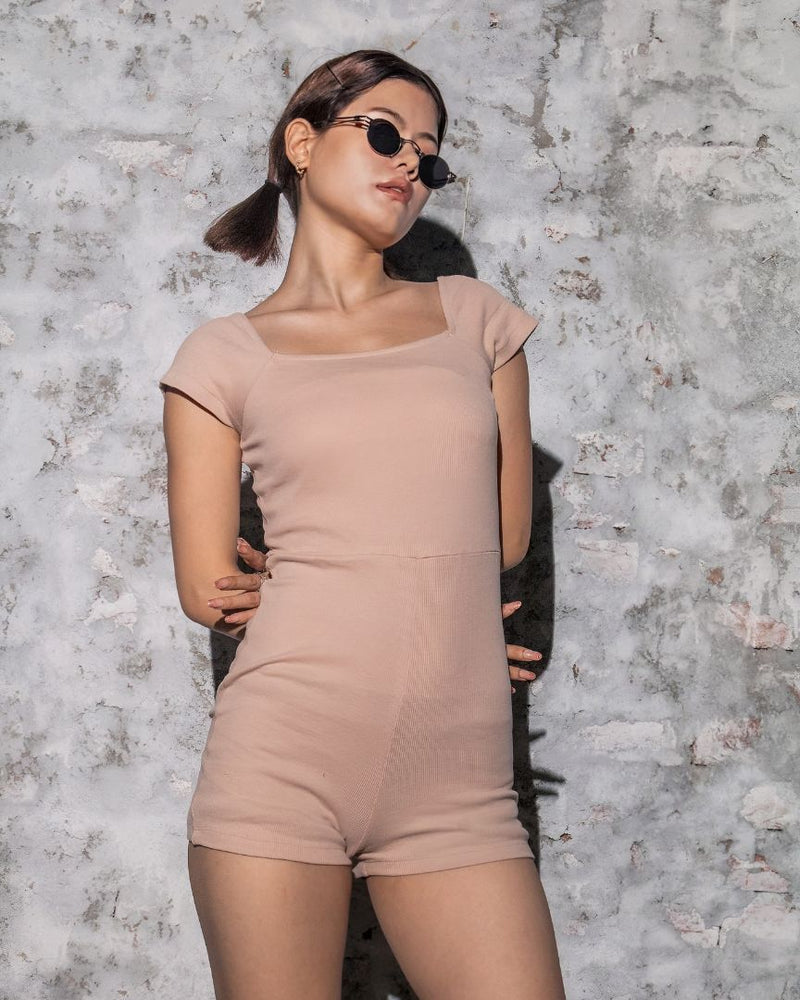 Square neck  Playsuit