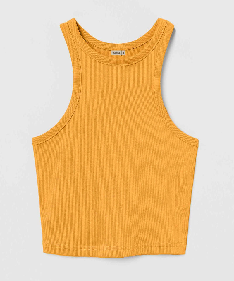 Ribbed Racerback - Mustard