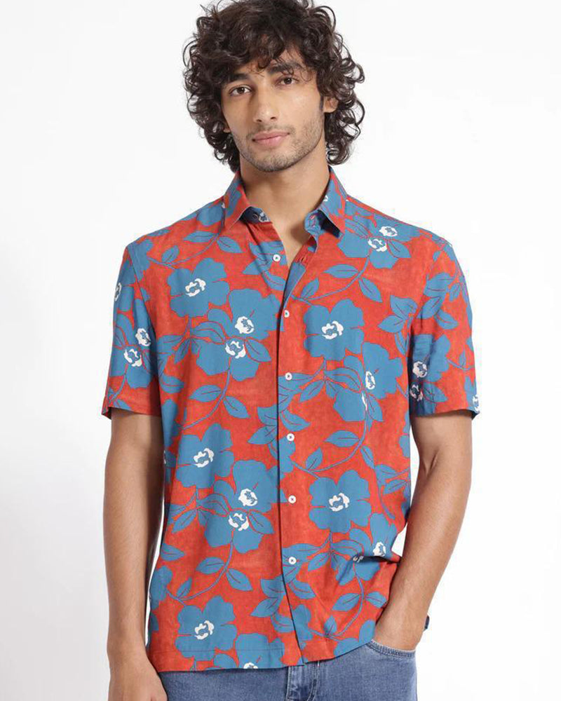 Floral Fiesta - Regular Fit Shirt