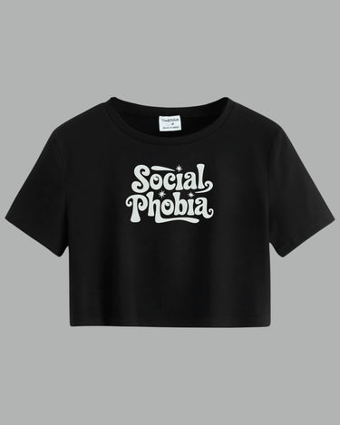 Social Phobia - Crop Co-ord Set
