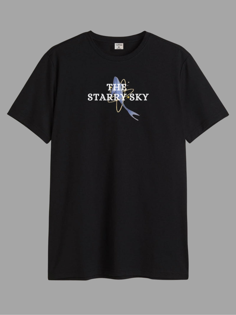 Starry Sky- Round Neck T-shirt