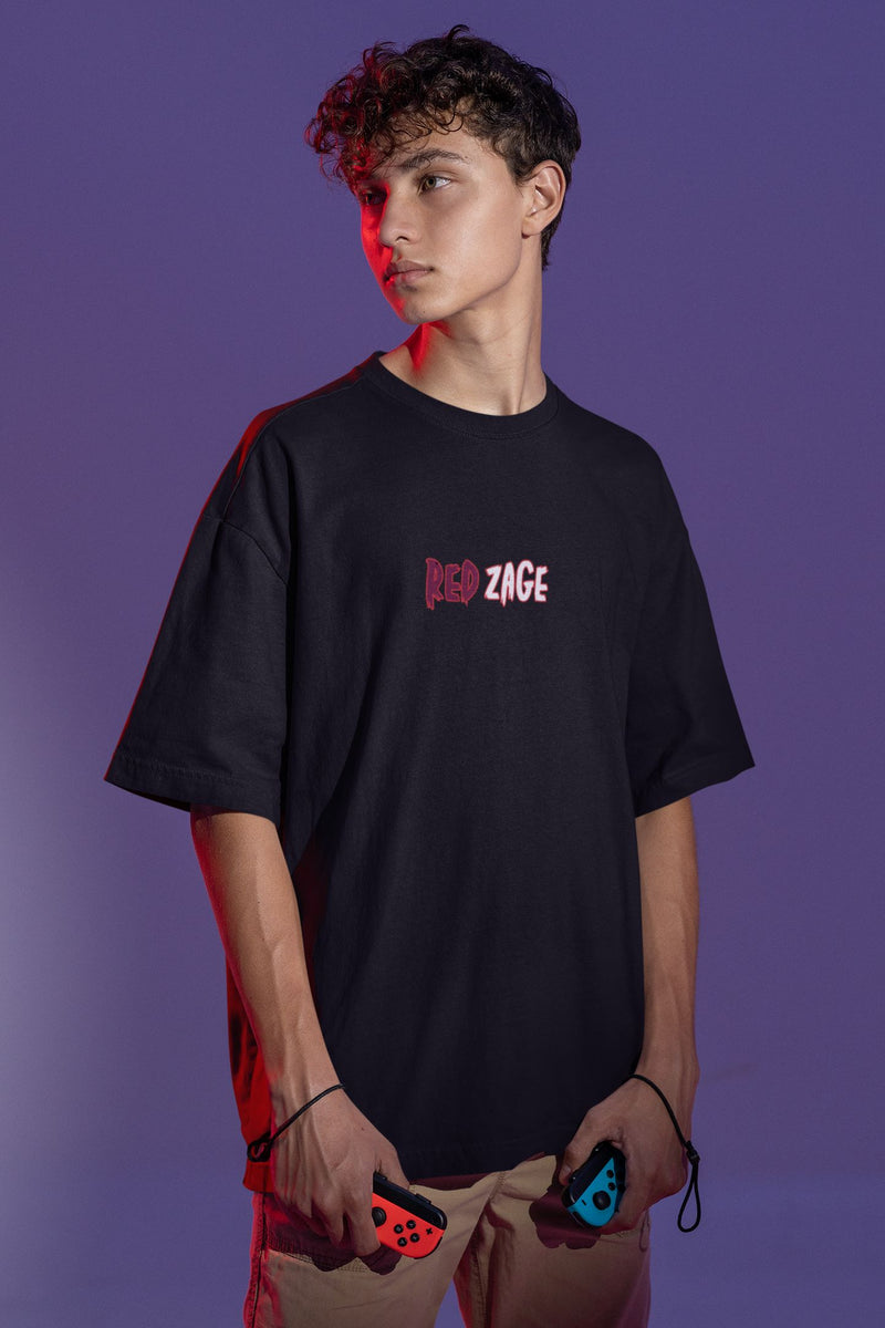 RED ZAGE- Oversized T-shirt