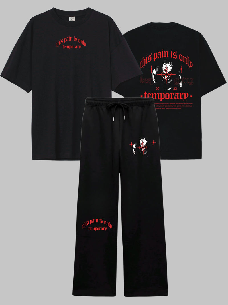Temporary Pain - Straight Fit Co-ord Set