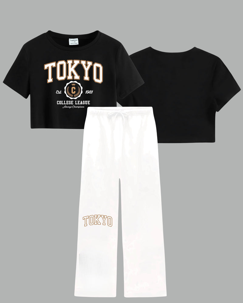Tokyo - Crop Co-ord Set