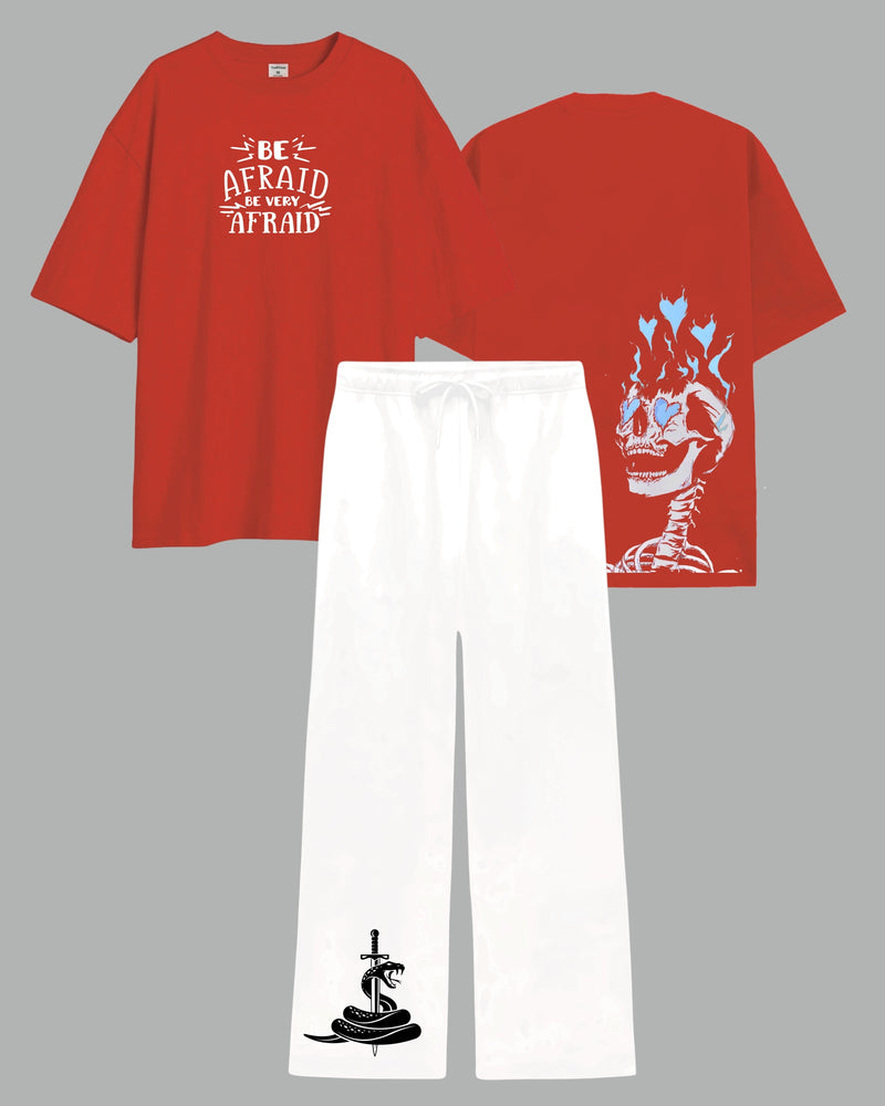 Very afraid - Straight Fit Co-ord Set
