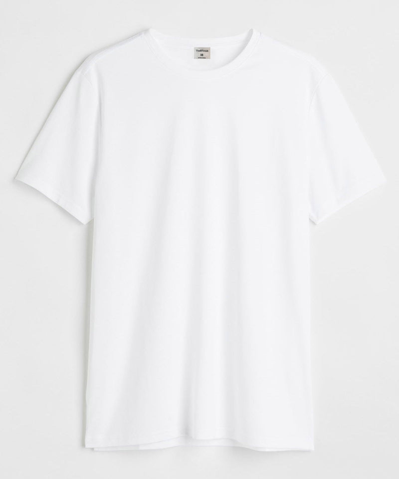 Round Neck  T-shirt - White
