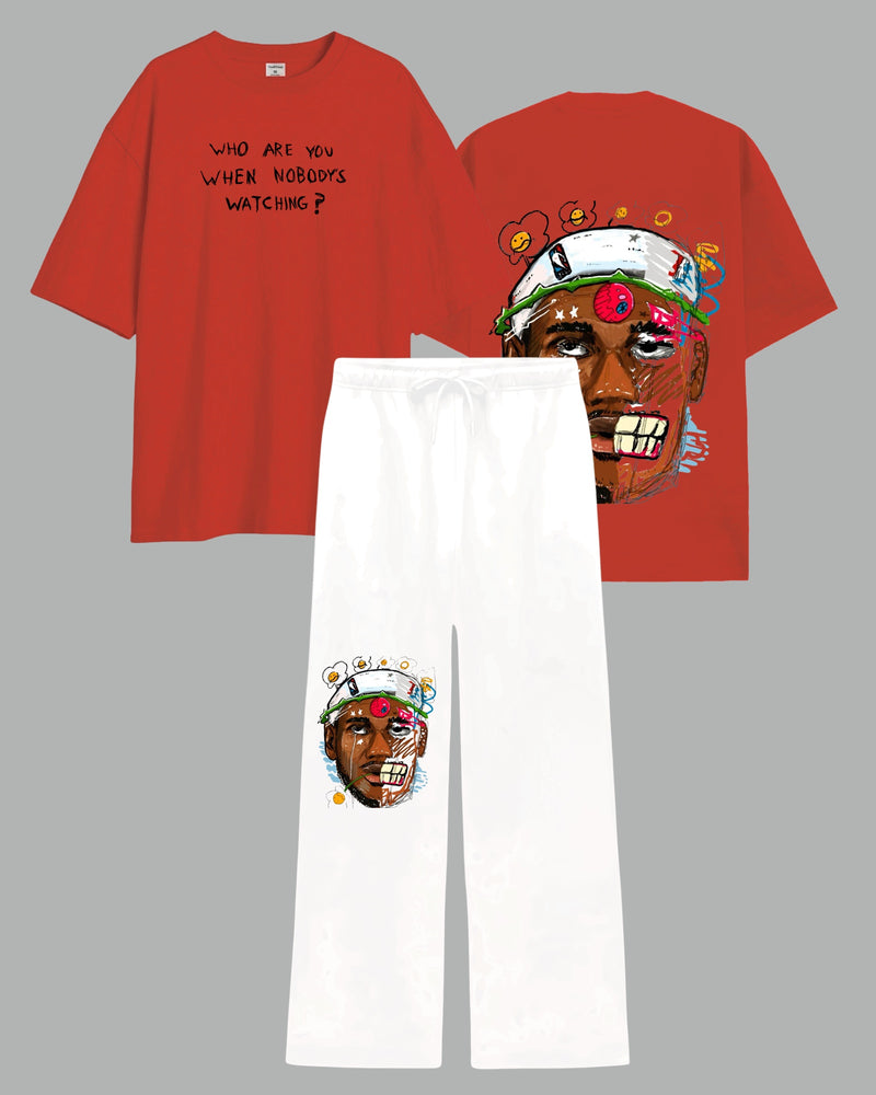 Who are you - Straight Fit Co-ord Set