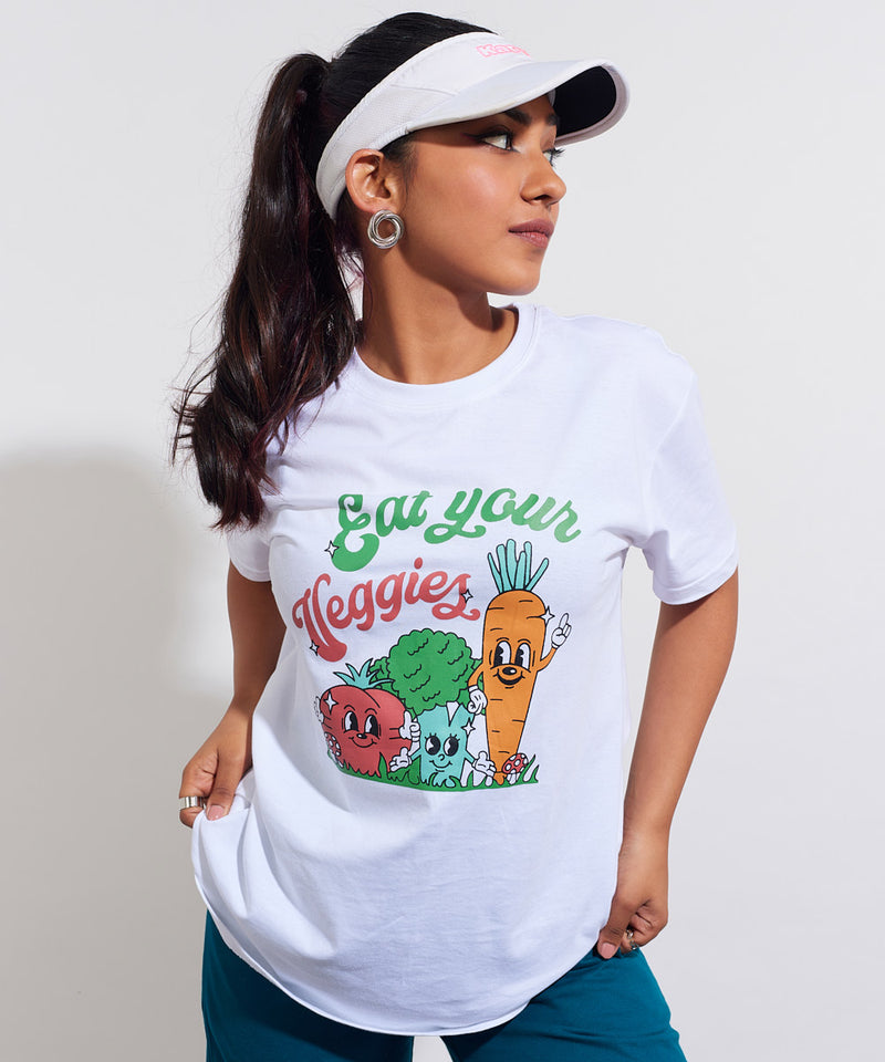 Eat Your Veggies - White