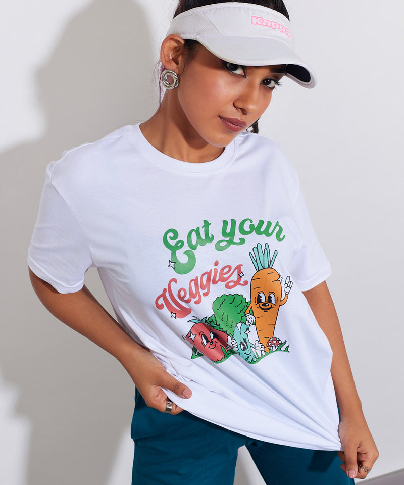 Eat Your Veggies - White