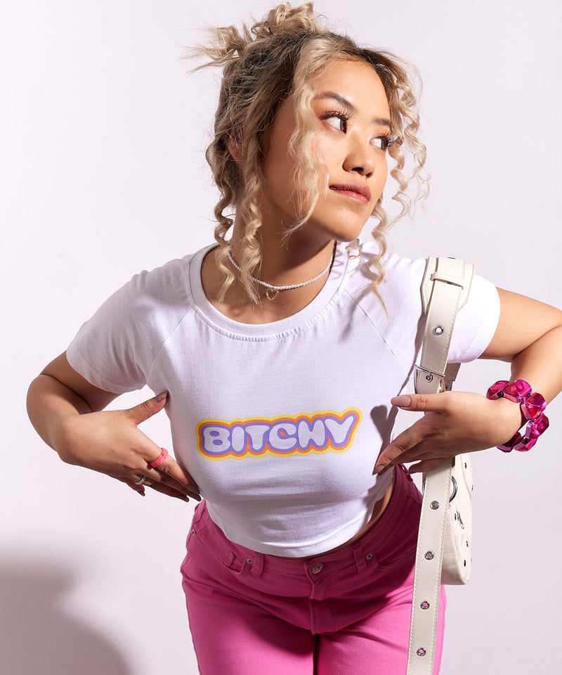 Bitchy -  Baby Tee