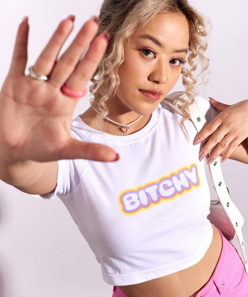 Bitchy -  Baby Tee