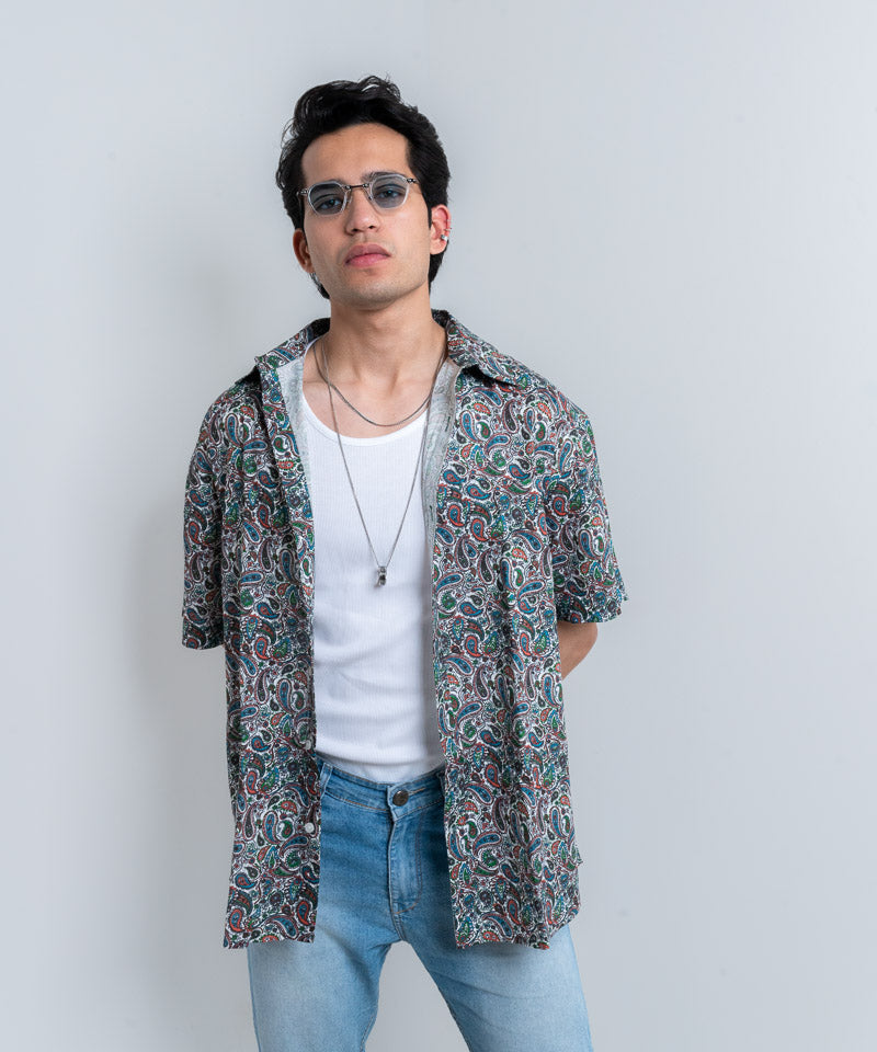 Paisley - Oversized Shirt