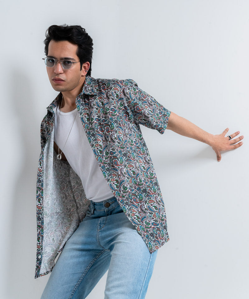 Paisley - Oversized Shirt
