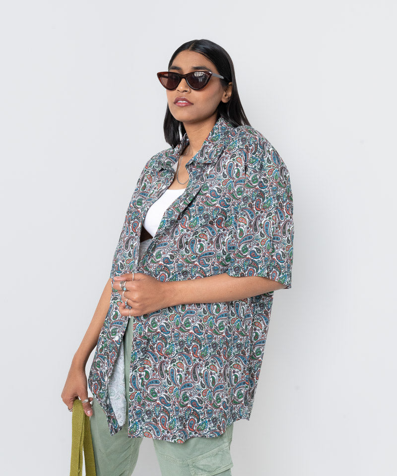 Paisley - Oversized Shirt