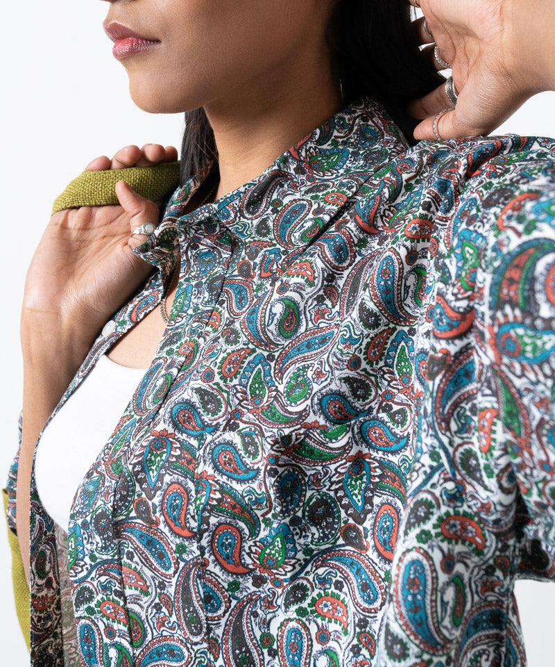 Paisley - Oversized Shirt