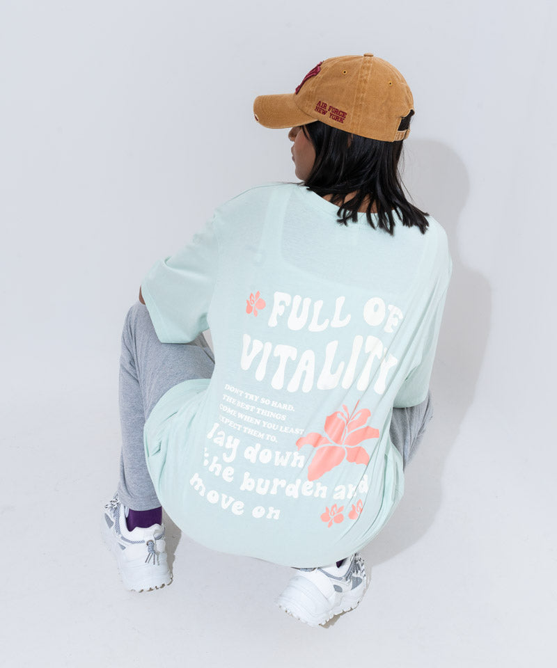 Full Of Vitality - Oversized T-shirt