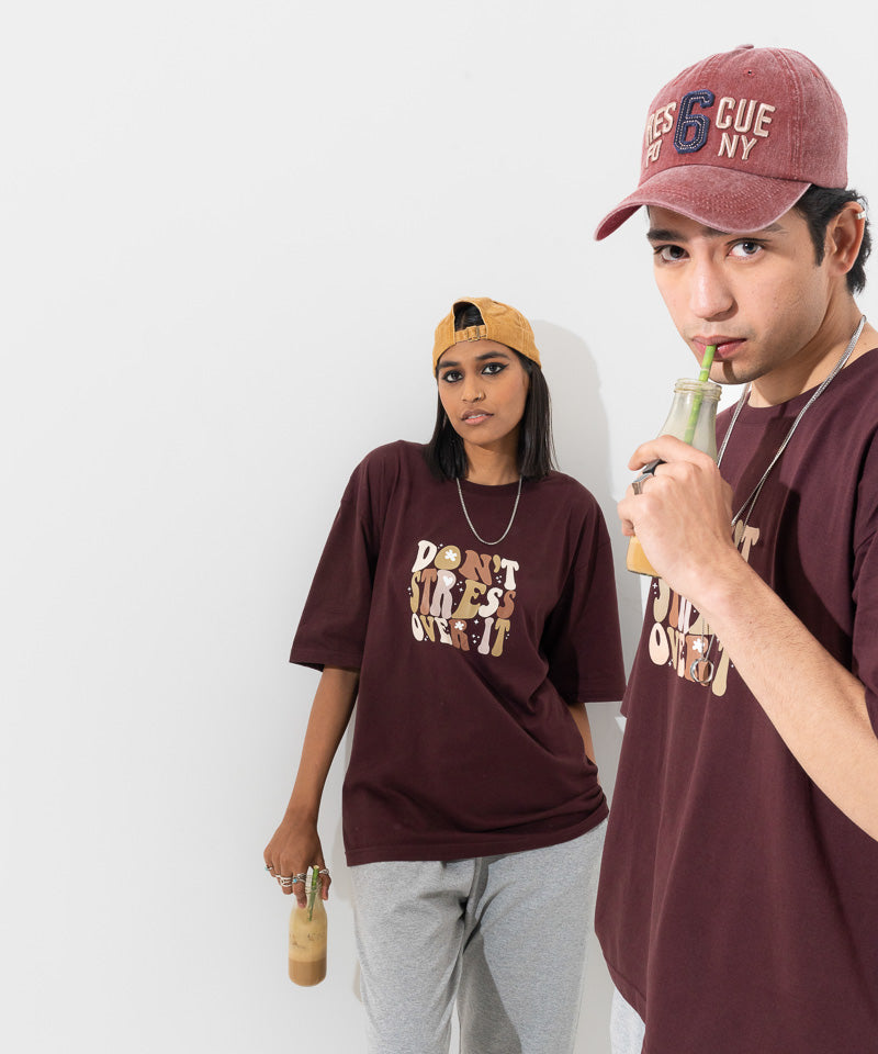 Don't stress over it - Oversized T-shirt