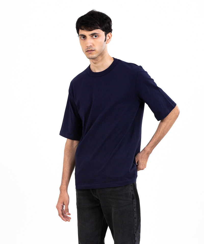 Navy - Oversized T-shirt