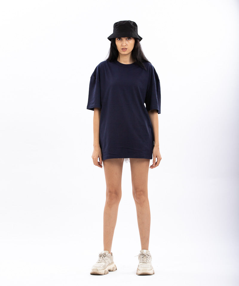 Navy - Oversized T-shirt