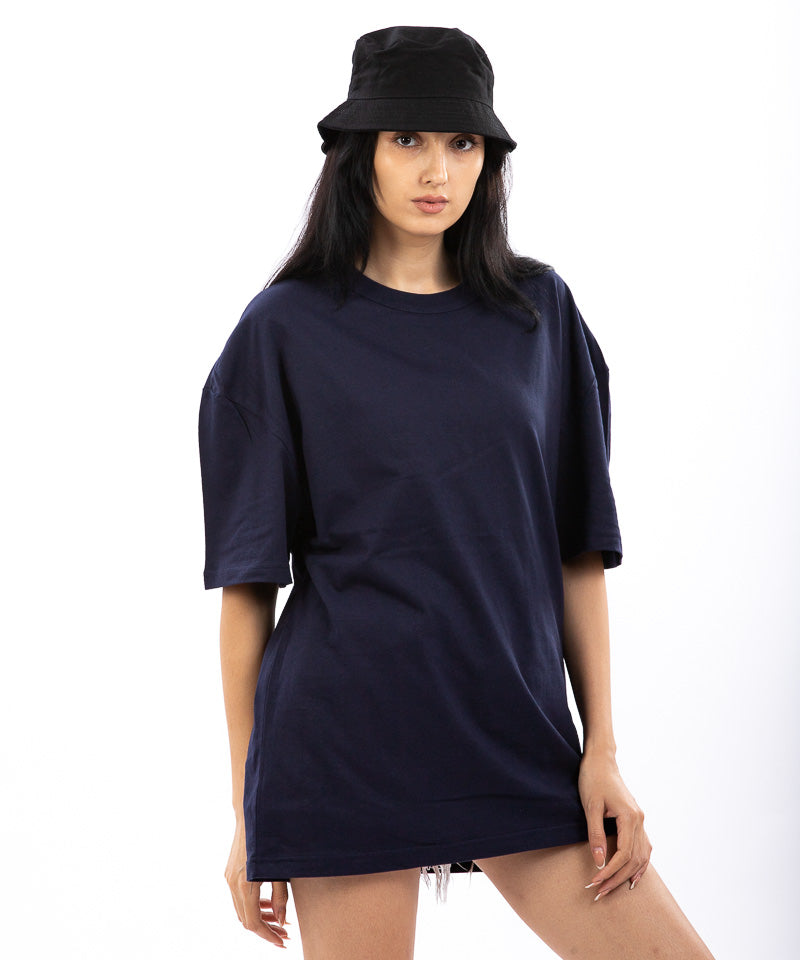 Navy - Oversized T-shirt