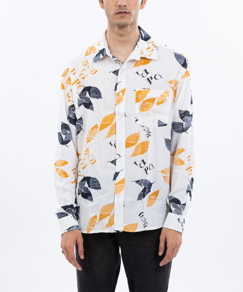 Fall Leaves - Oversized Shirt