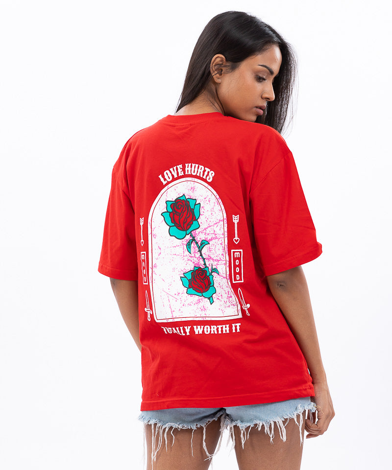 Love hurts - Oversized T-shirt