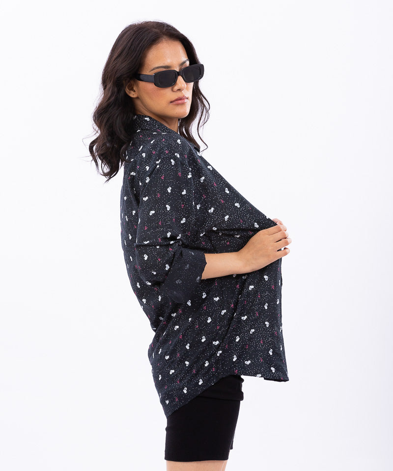 Little Hearts - Oversized Shirt