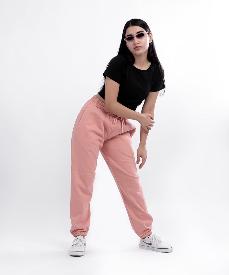 Peach - Basic Winter Sweatpants