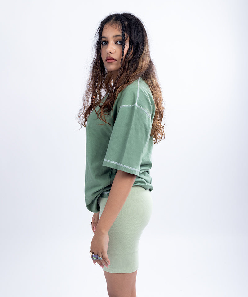 Inside-Out Oversized T-shirts