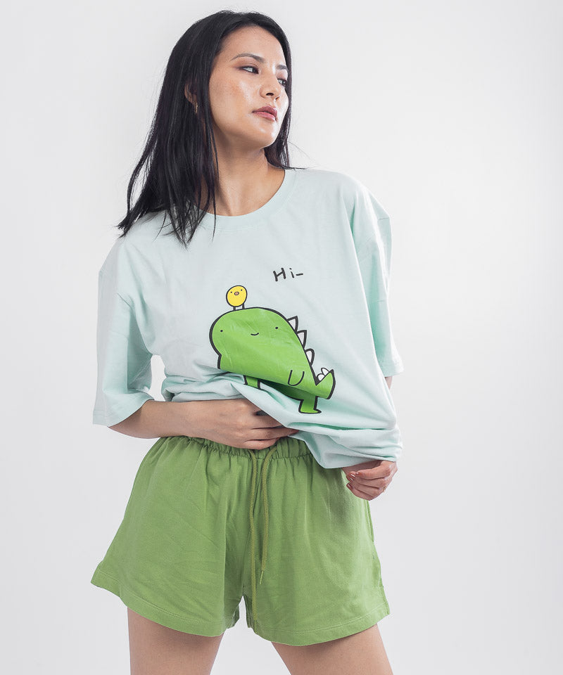 Dinosaur - Oversized T-shirt