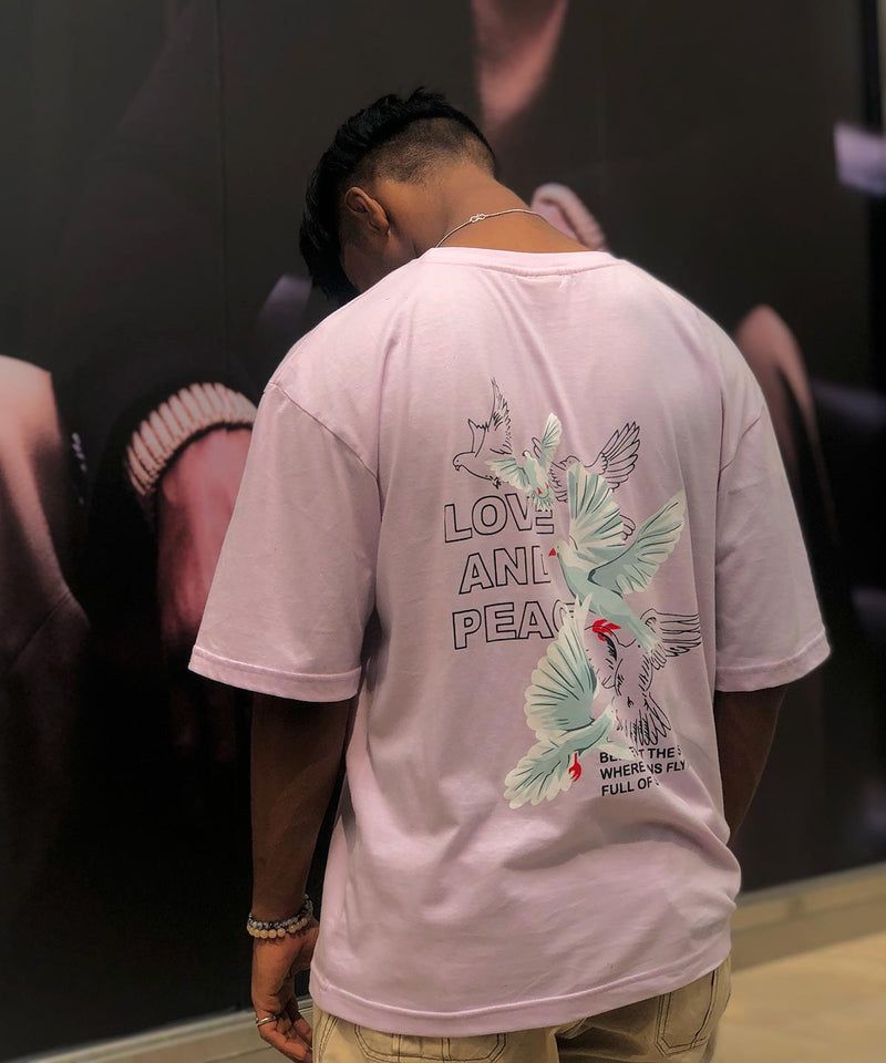 Love And Peace - Oversized T-shirt
