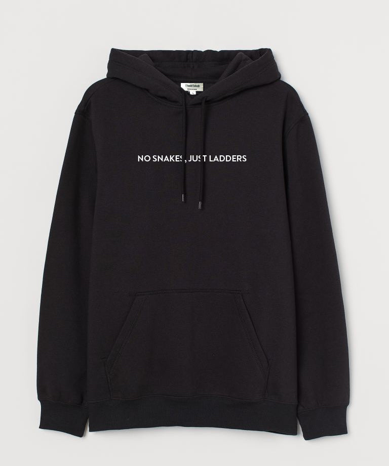 No snakes, just ladders - Hooded Sweatshirt