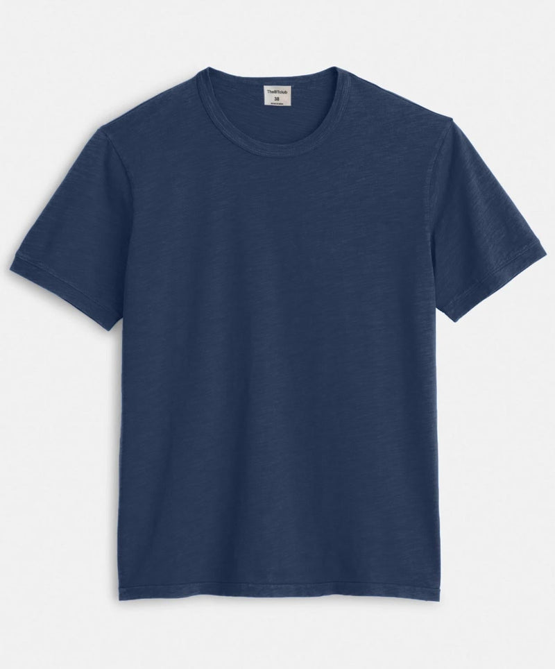 Prussian-blue - Slub Cotton T-shirt