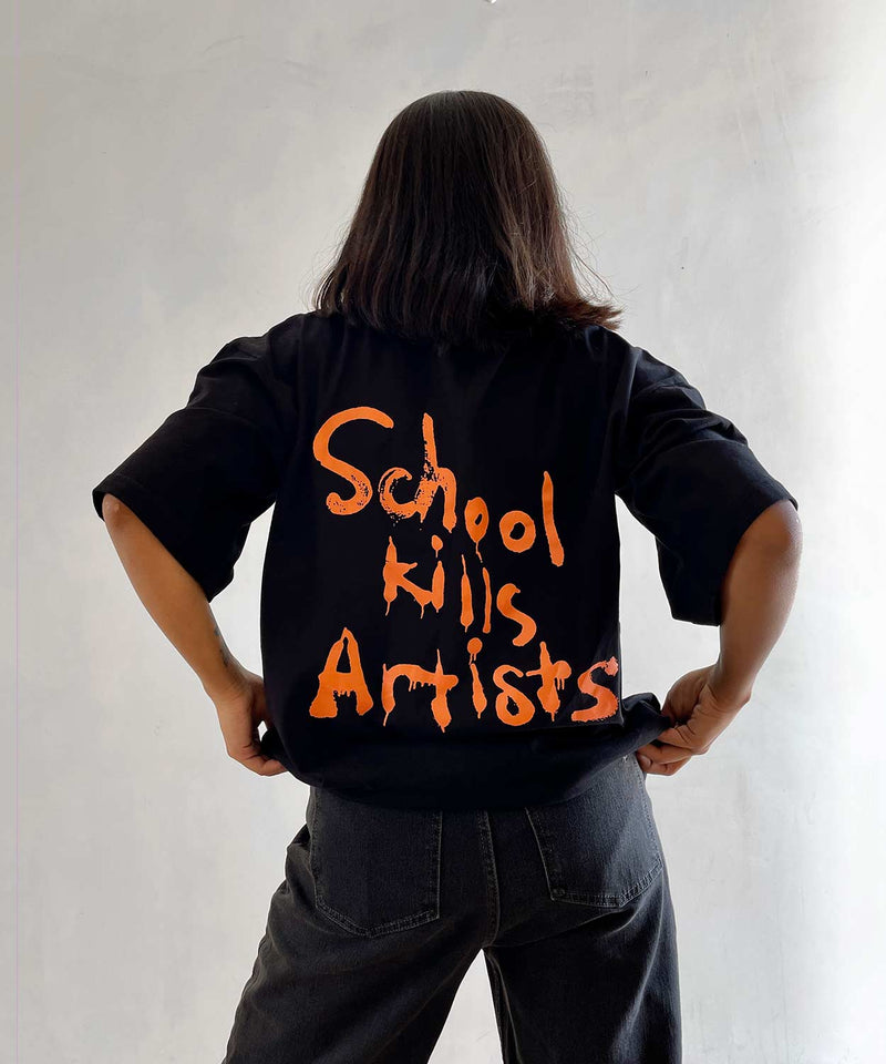 School Kills Artists - Oversized T-shirt