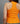 Ribbed Racerback Thong Body Suit - Neon orange