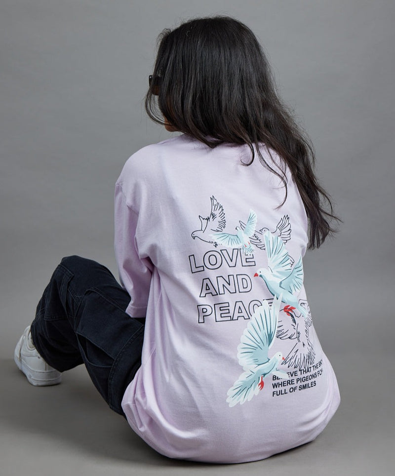 Love And Peace - Oversized T-shirt