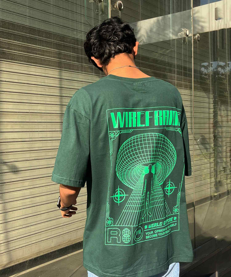 Wireframe - Oversized T-shirt