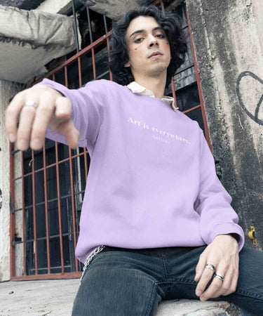 Art is everywhere - Sweatshirt - TheBTclub