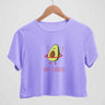 Avo-Cardio - Light Purple - Crop top - TheBTclub