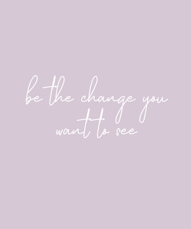 Be the Change - Crop top - TheBTclub