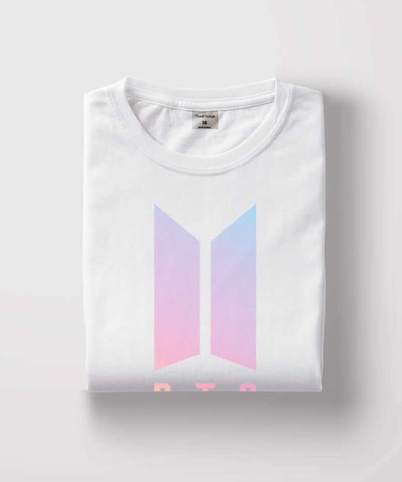 BTS - Signature logo - White - TheBTclub