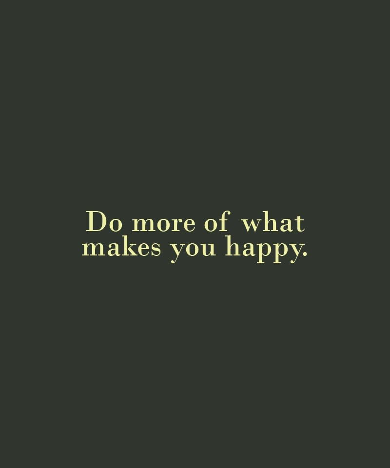 Do more of what makes you happy - Crop top - TheBTclub