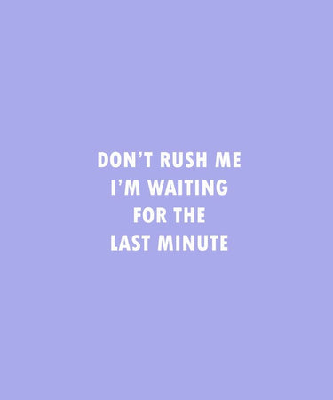 Don't rush me - Crop top - TheBTclub