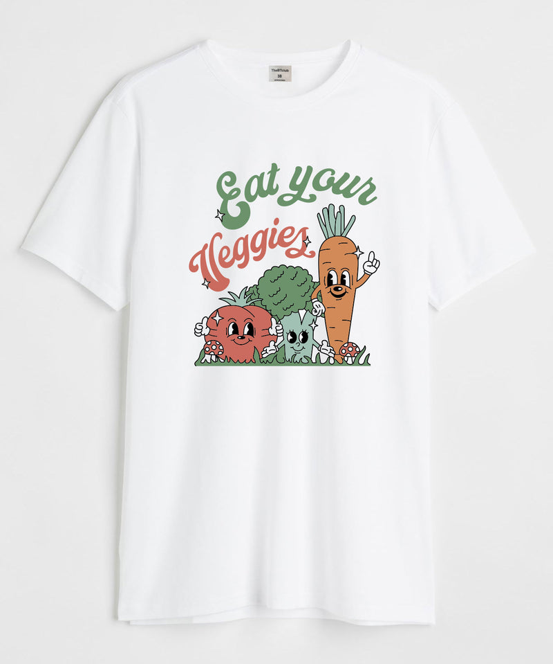 Eat Your Veggies - White