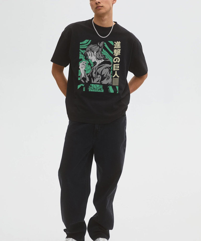 Eren Yeager - Attack on titan - Oversized T-shirt - TheBTclub