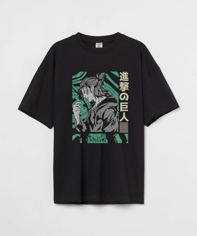 Eren Yeager - Attack on titan - Oversized T-shirt - TheBTclub