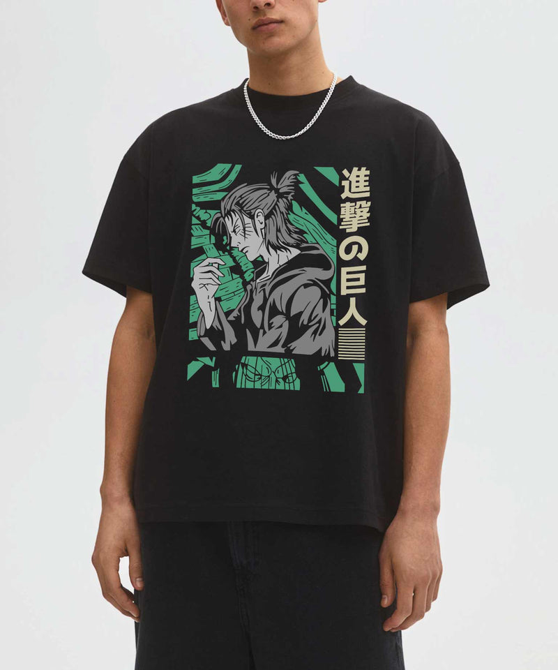 Eren Yeager - Attack on titan - Oversized T-shirt - TheBTclub