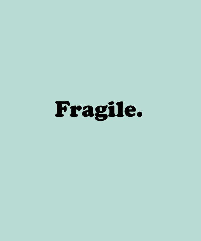 Fragile - Crop top - TheBTclub