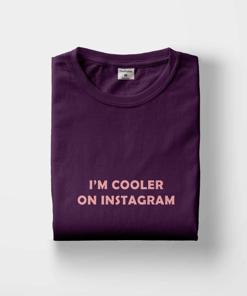 I'm cooler on Instagram - TheBTclub