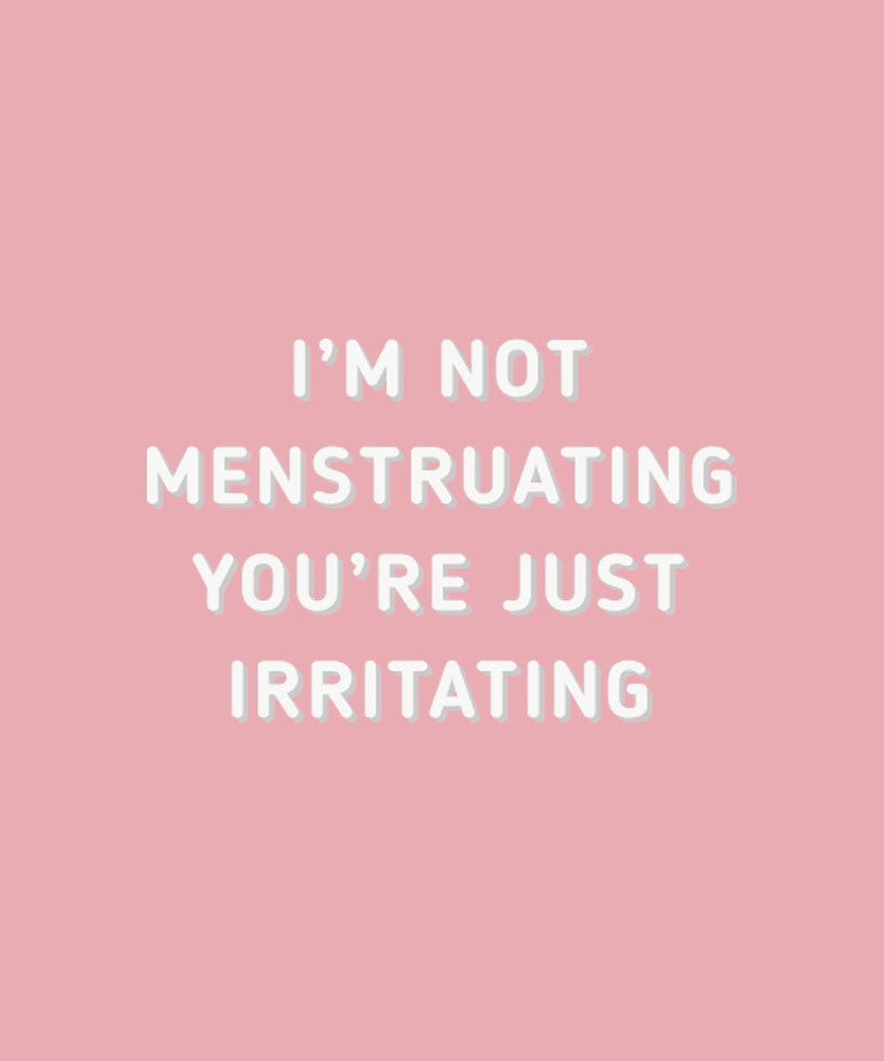 I'm not menstruating - Crop top - TheBTclub